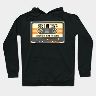 Best Of 1974 Shirt, Vintage 1974, 50th Birthday Hoodie